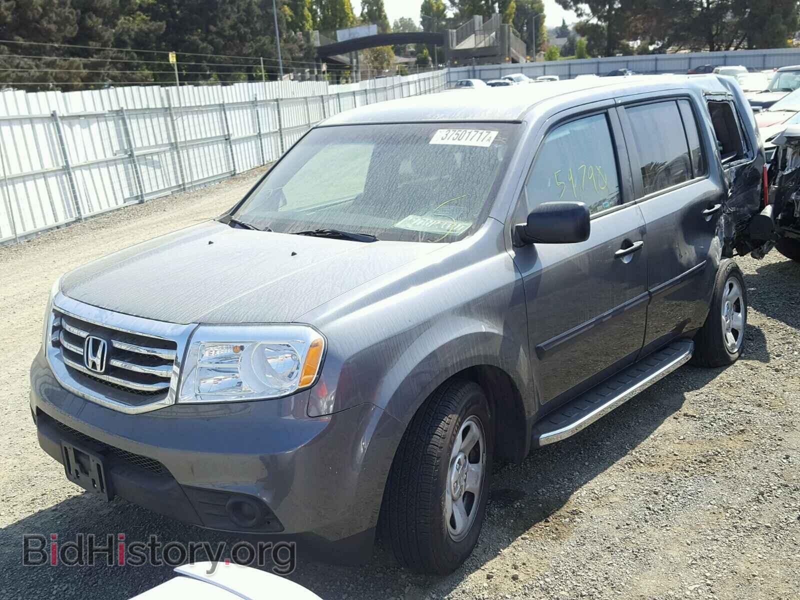 2012 HONDA PILOT - VIN: 5FNYF4H2XCB012886 - Фото 2