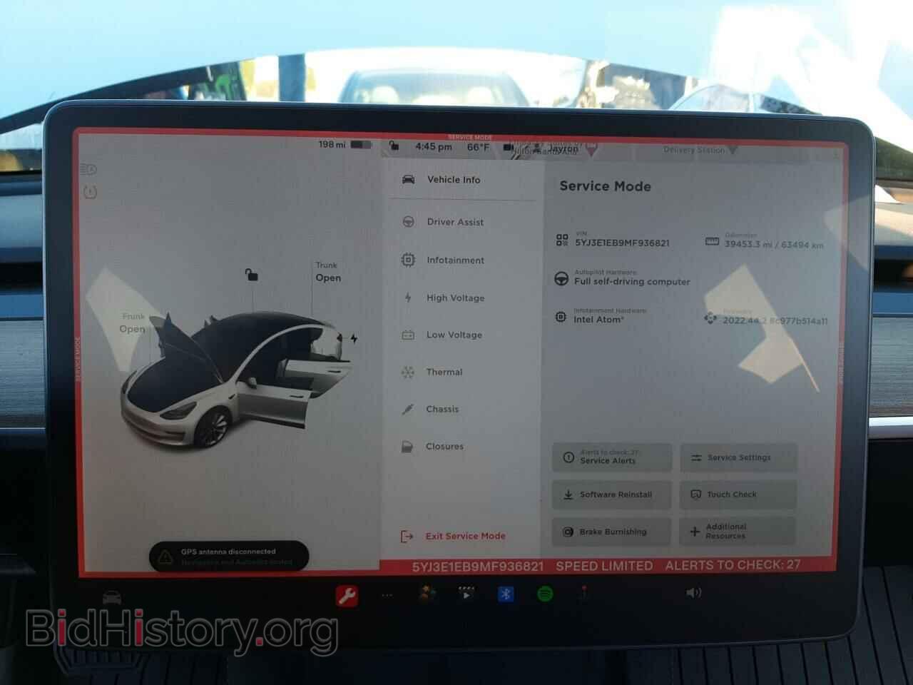 2021 TESLA MODEL 3 - VIN: 5YJ3E1EB9MF936821 - Photo 9