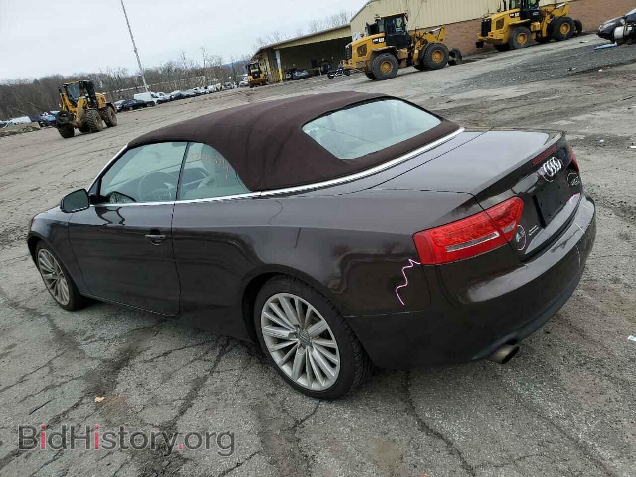 2012 AUDI A5 - VIN: WAULFAFH3CN001419 - Photo 2