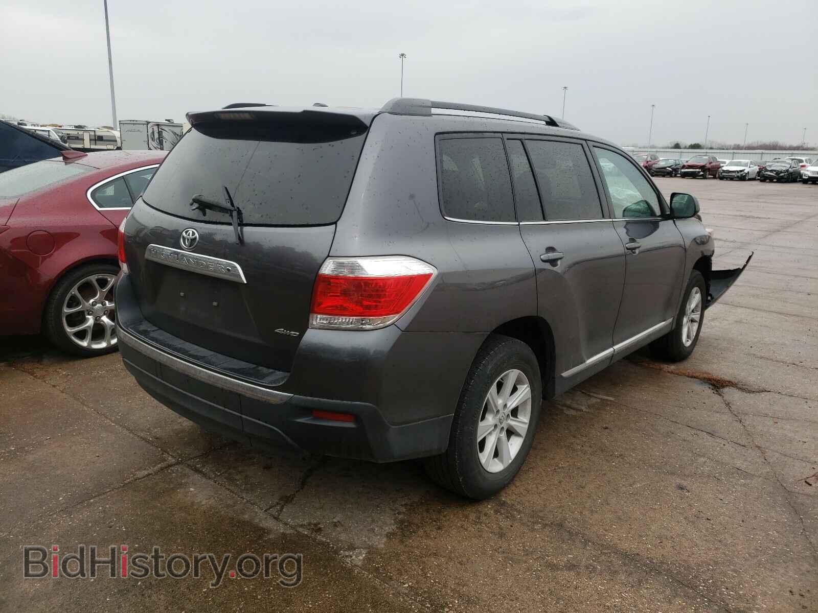 2012 TOYOTA HIGHLANDER - VIN: 5TDBK3EH6CS130708 - Фото 4