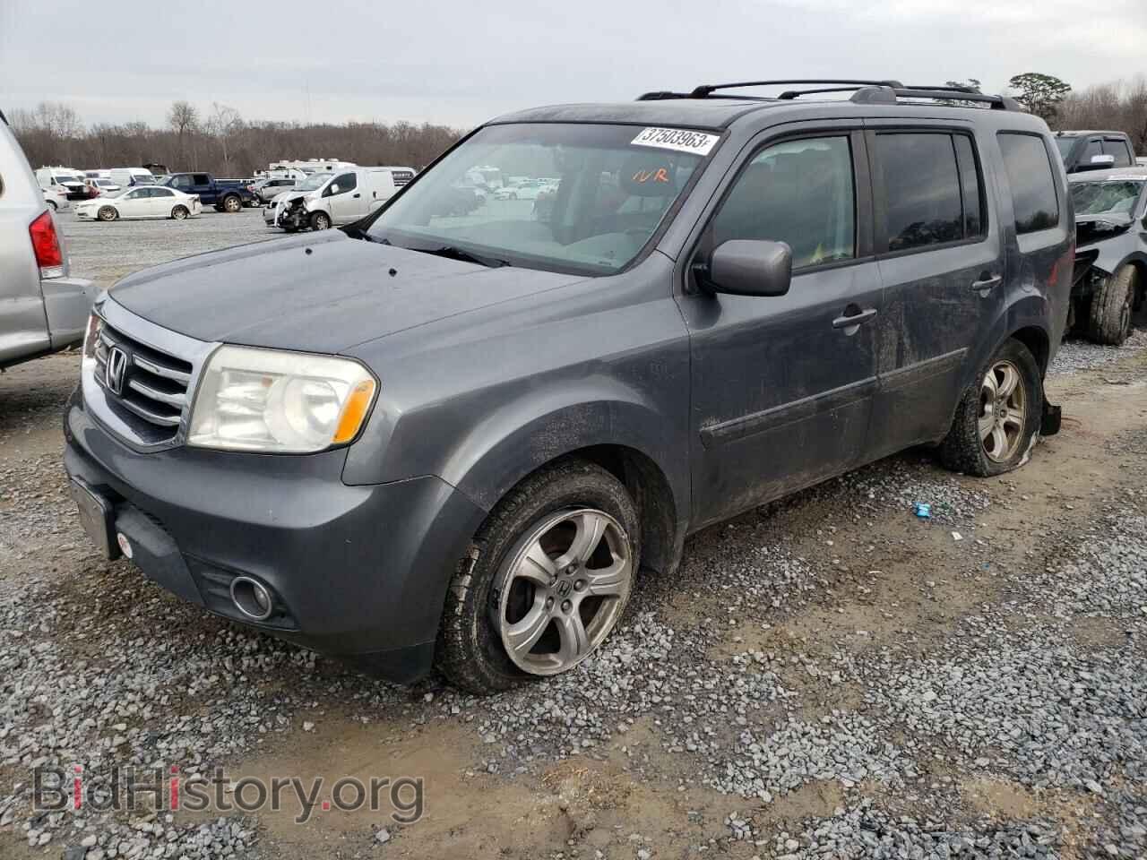 Photo 5FNYF4H53CB022735 - HONDA PILOT 2012