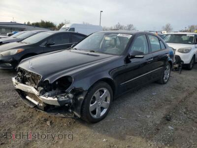 2007 Mercedes-Benz E-CLASS 550, black — VIN WDBUF72X17B084894, Copart