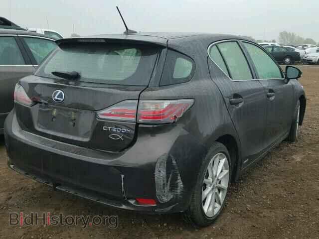 2011 LEXUS CT 200 - VIN: JTHKD5BH5B2030209 - Фото 4