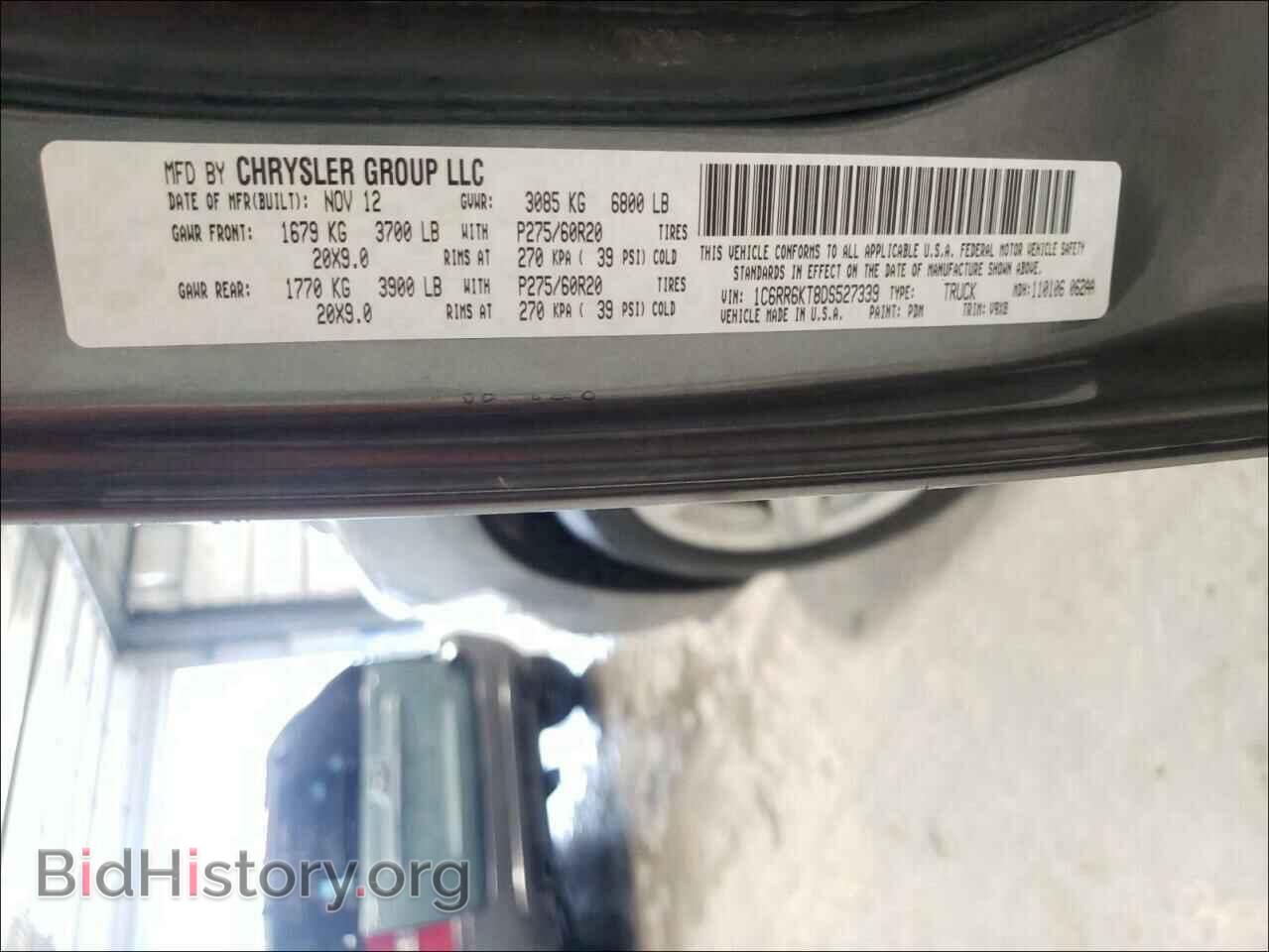 2013 RAM 1500 - VIN: 1C6RR6KT8DS527339 - Photo 10