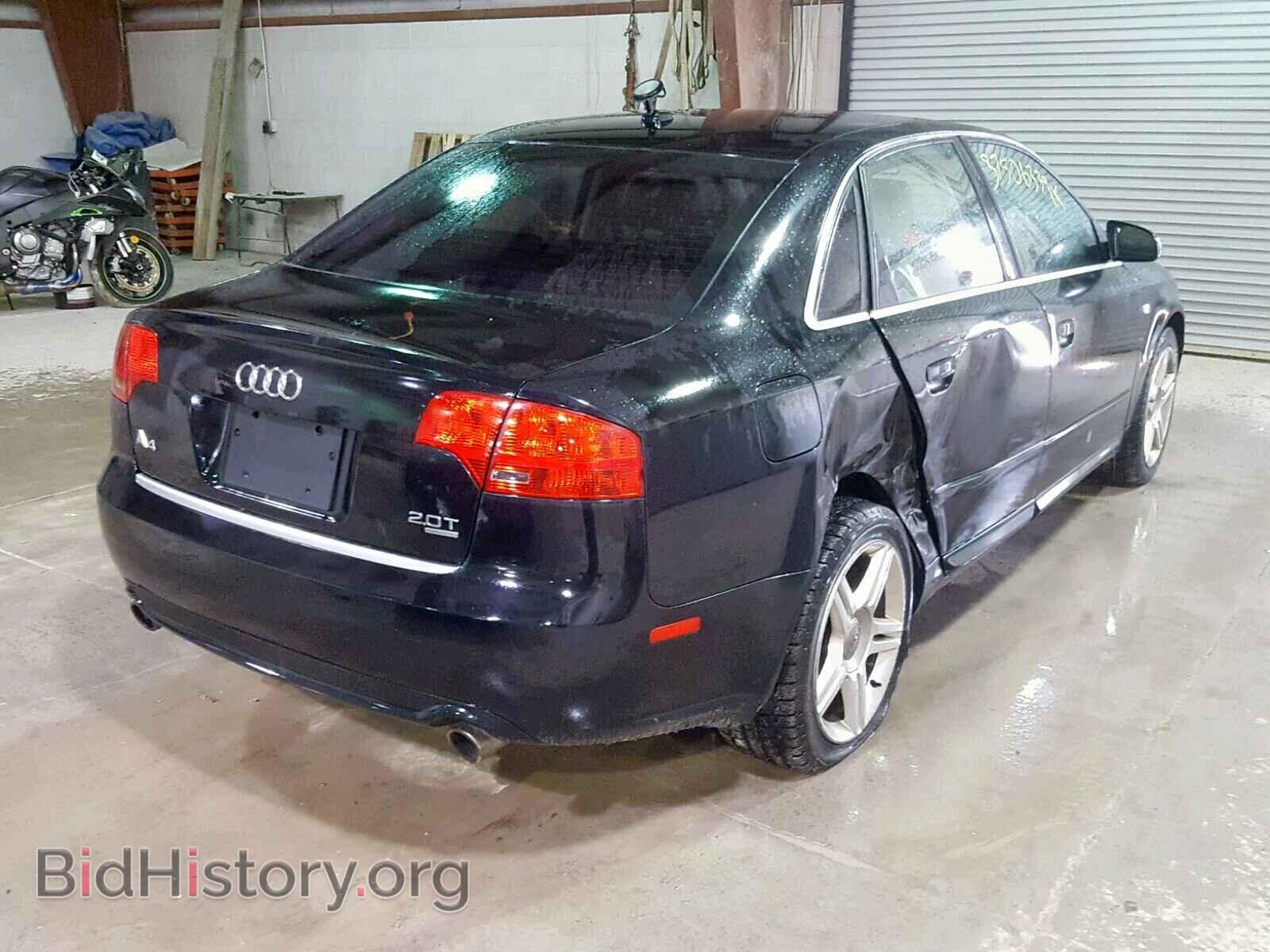 2008 AUDI A4 - VIN: WAUDF78EX8A022762 - Photo 4