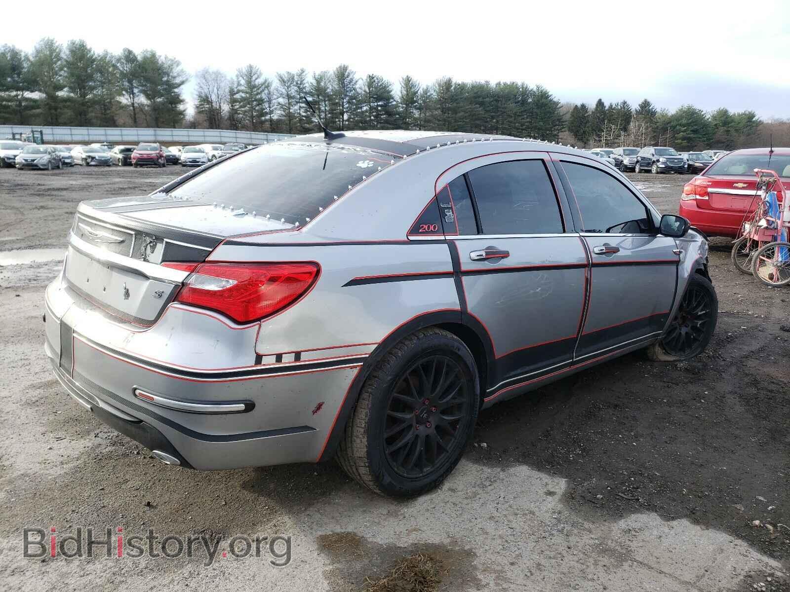 2013 CHRYSLER 200 - VIN: 1C3CCBBGXDN711292 - Фото 4