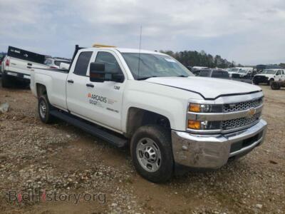 2019 Chevrolet SILVERADO, белый — VIN 2GC2KREG6K1192724, Copart