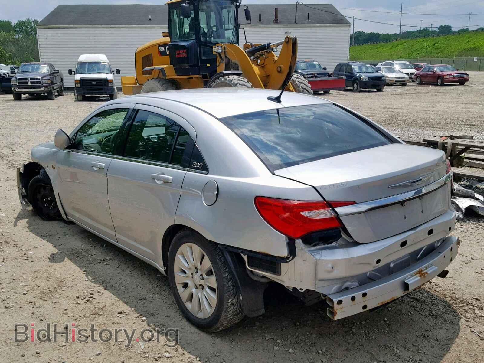2012 CHRYSLER 200 - VIN: 1C3CCBAB1CN100703 - Фото 3