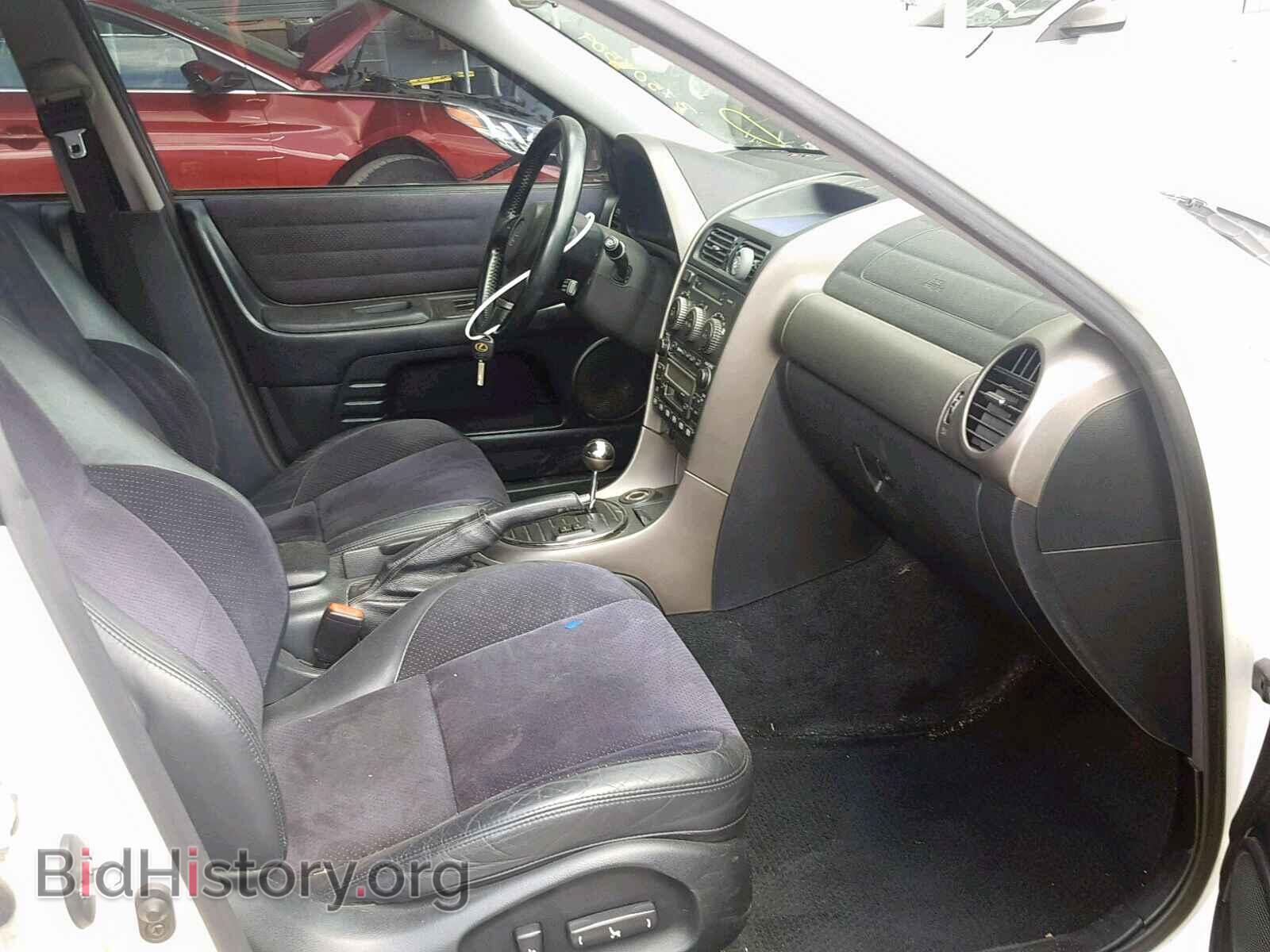 2001 LEXUS IS - VIN: JTHBD182210032487 - Фото 5
