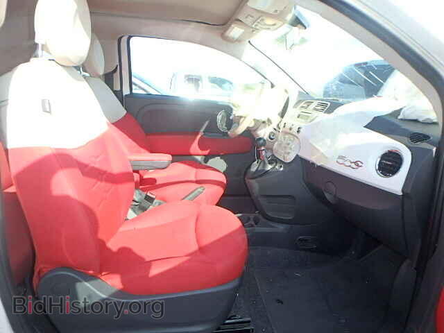 2012 FIAT 500 - VIN: 3C3CFFDR9CT343621 - Фото 5