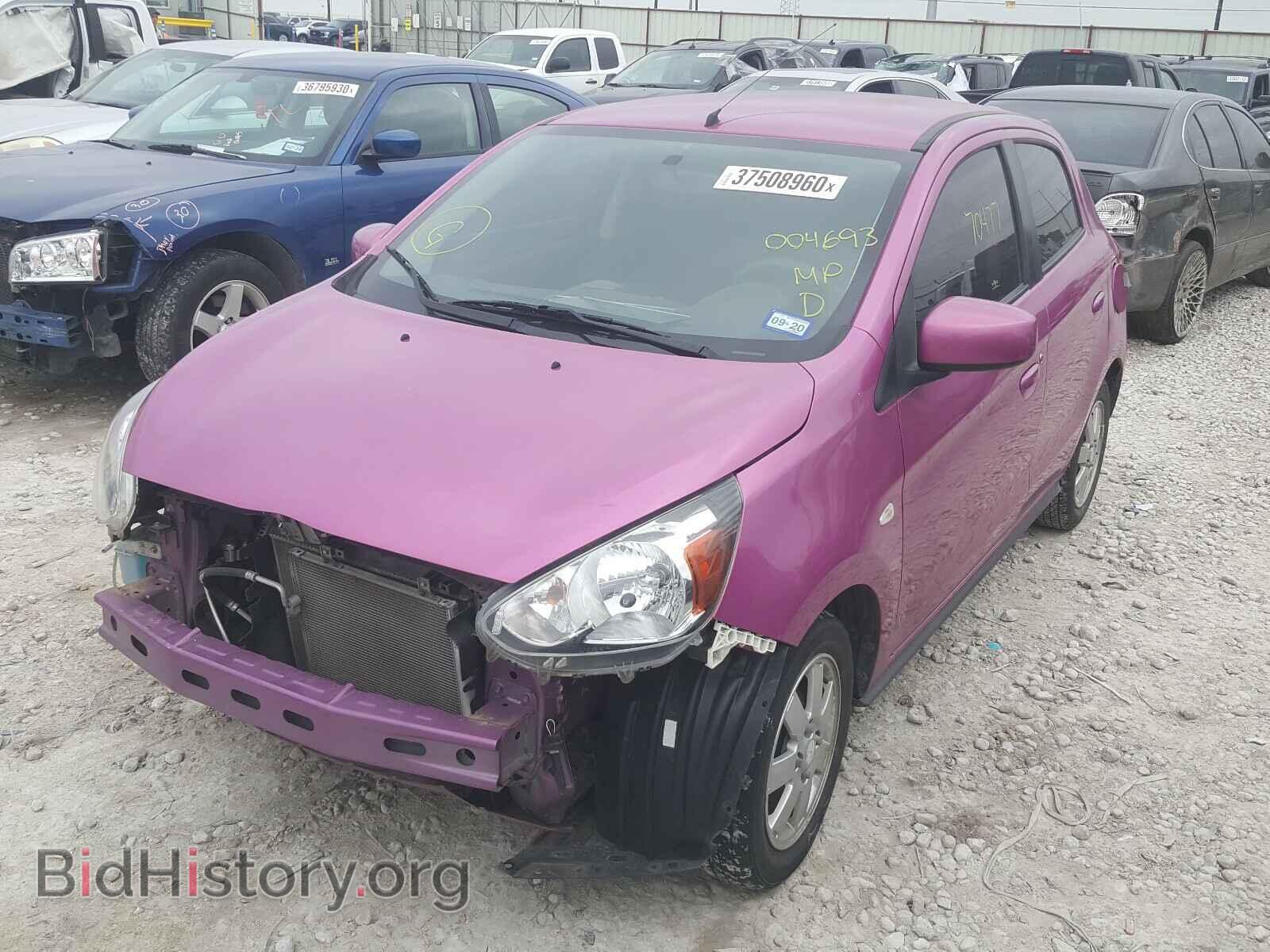 2014 MITSUBISHI MIRAGE - VIN: ML32A3HJ9EH004693 - Фото 2