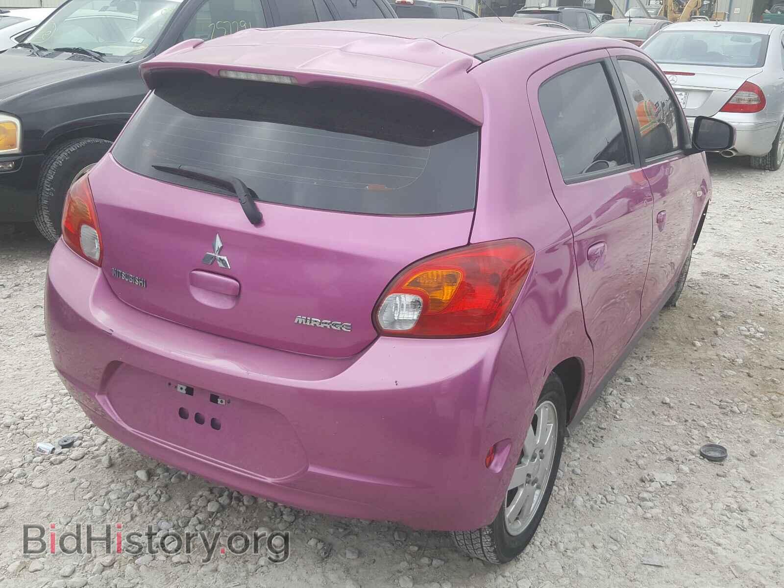 2014 MITSUBISHI MIRAGE - VIN: ML32A3HJ9EH004693 - Фото 4