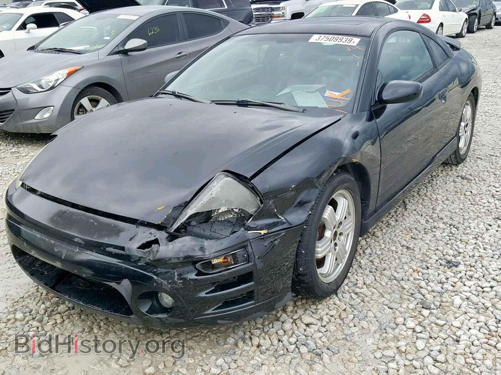 2001 MITSUBISHI ECLIPSE - VIN: 4A3AC54H71E072162 - Фото 2