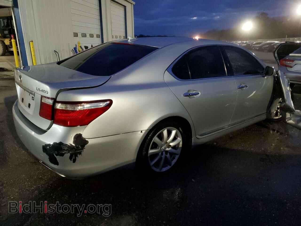 2007 LEXUS LS460 - VIN: JTHBL46F075020747 - Фото 3