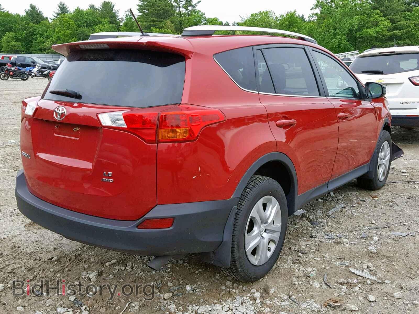 2013 TOYOTA RAV4 LE - VIN: 2T3BFREV3DW080184 - Фото 4