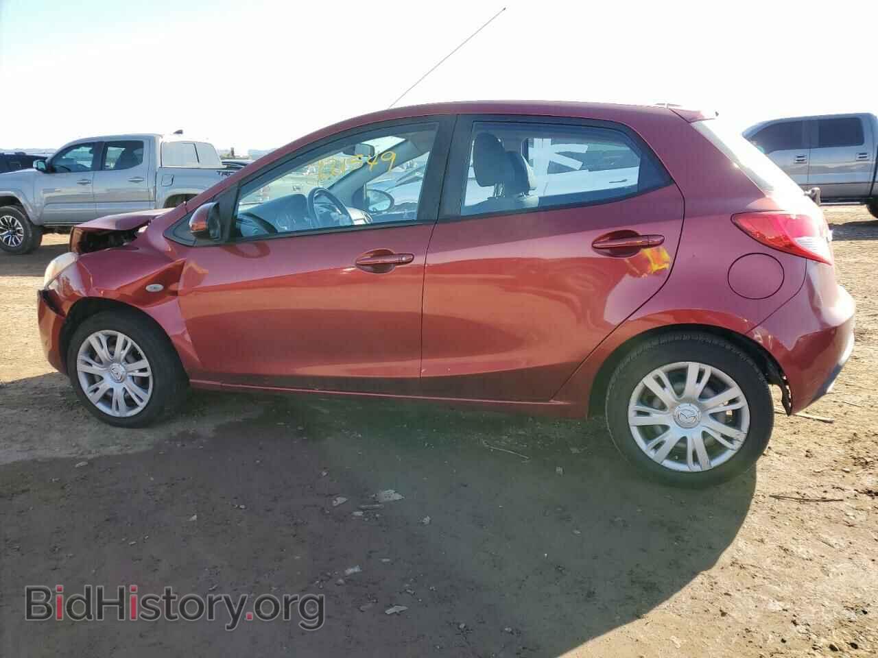 2014 MAZDA 2 - VIN: JM1DE1KZ5E0186856 - Фото 2
