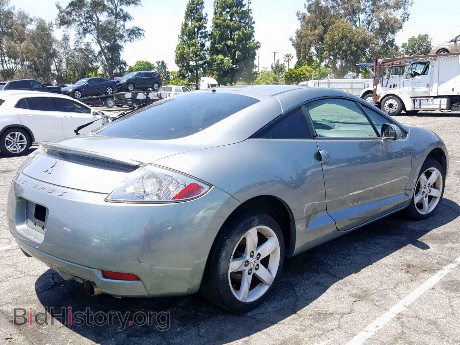 2007 MITSUBISHI ECLIPSE - VIN: 4A3AK24F97E012912 - Фото 4