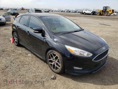 2016 Ford FOCUS Focus SE, black — VIN 1FADP3K29GL319361, Copart