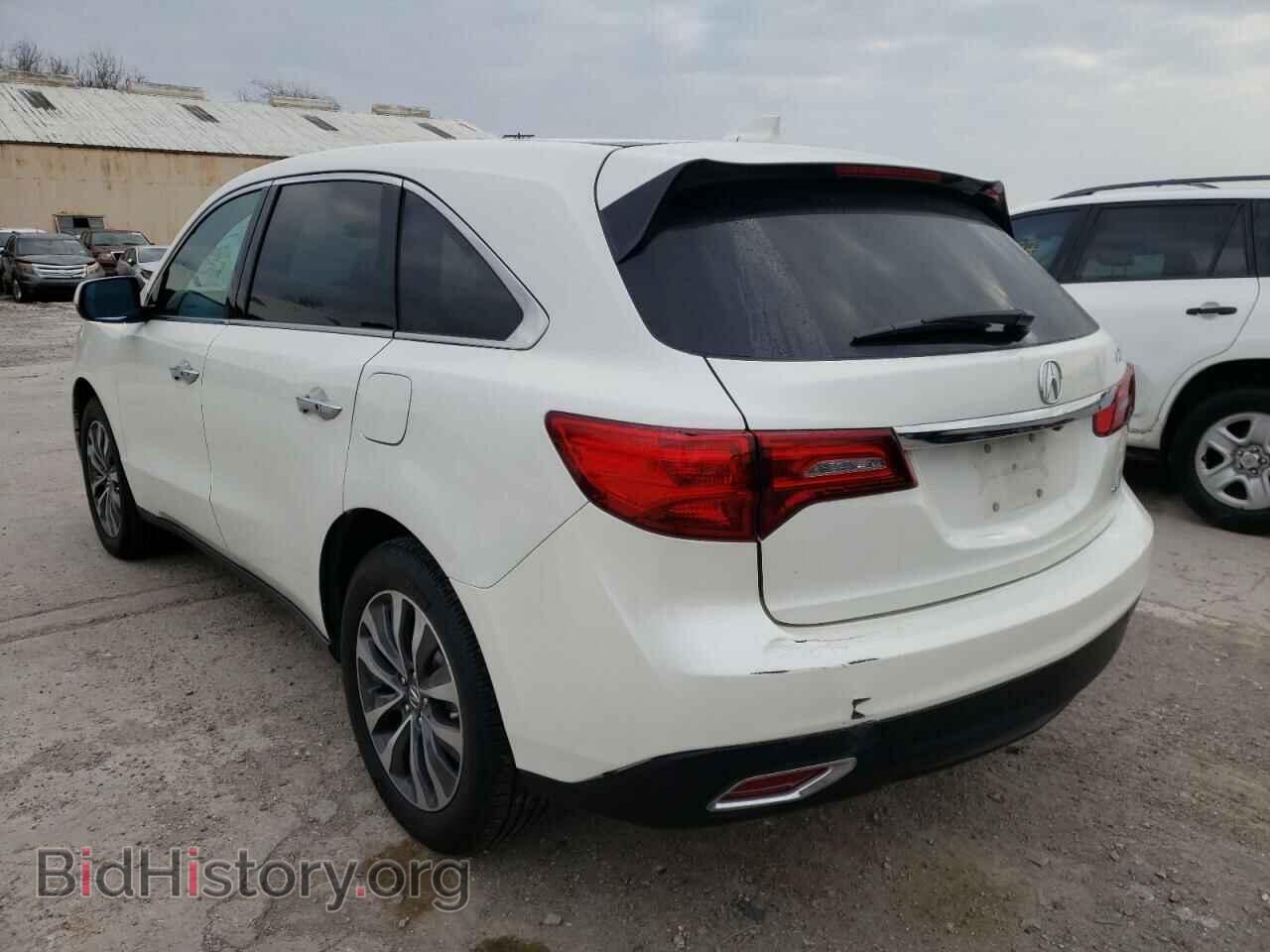 2016 ACURA MDX - VIN: 5FRYD4H41GB052737 - Фото 3