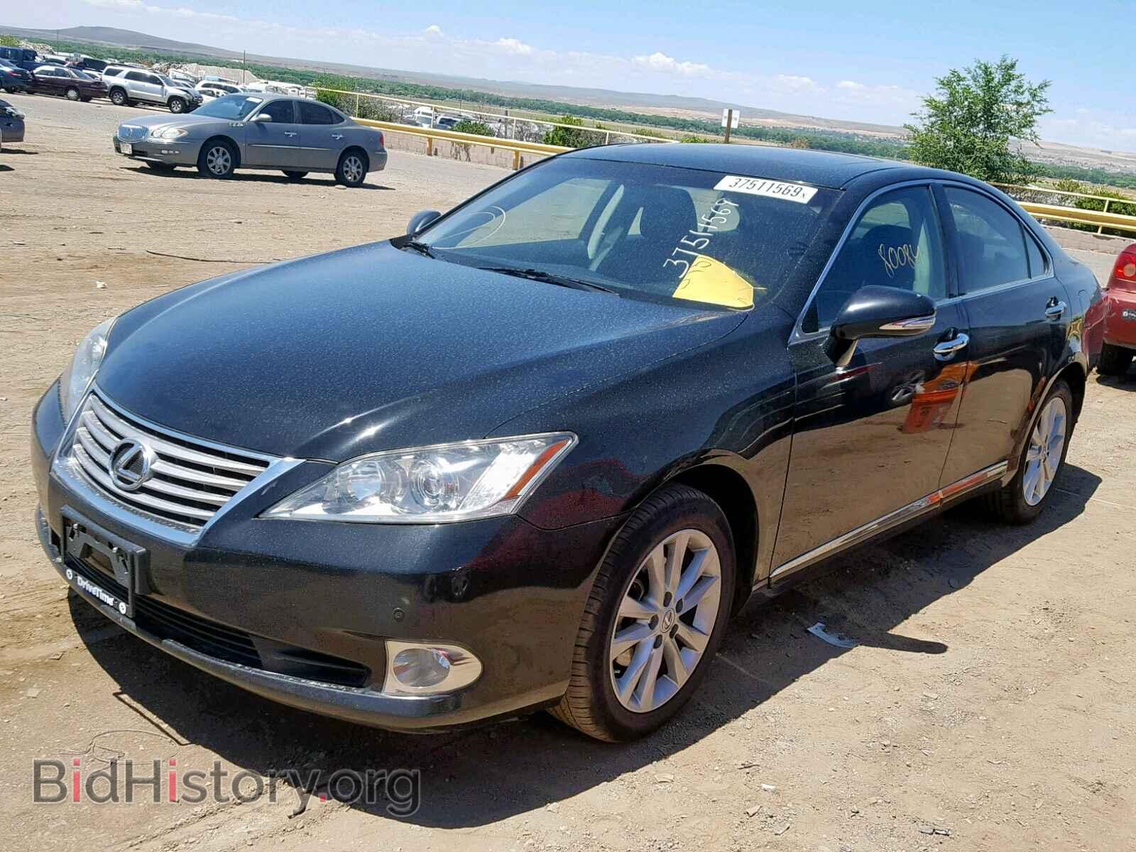 2010 LEXUS ES350 - VIN: JTHBK1EG0A2352272 - Фото 2