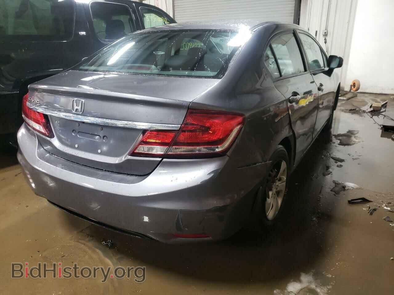 2014 HONDA CIVIC - VIN: 19XFB2F55EE011299 - Фото 4