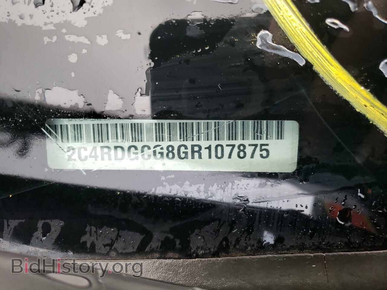 2016 DODGE CARAVAN - VIN: 2C4RDGCG8GR107875 - Фото 13
