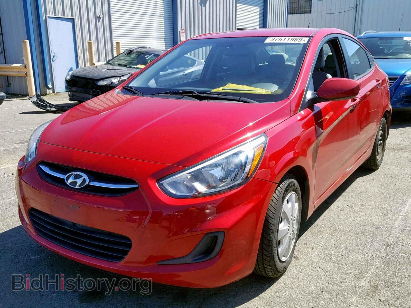 2015 HYUNDAI ACCENT - VIN: KMHCT4AE0FU882595 - Фото 2