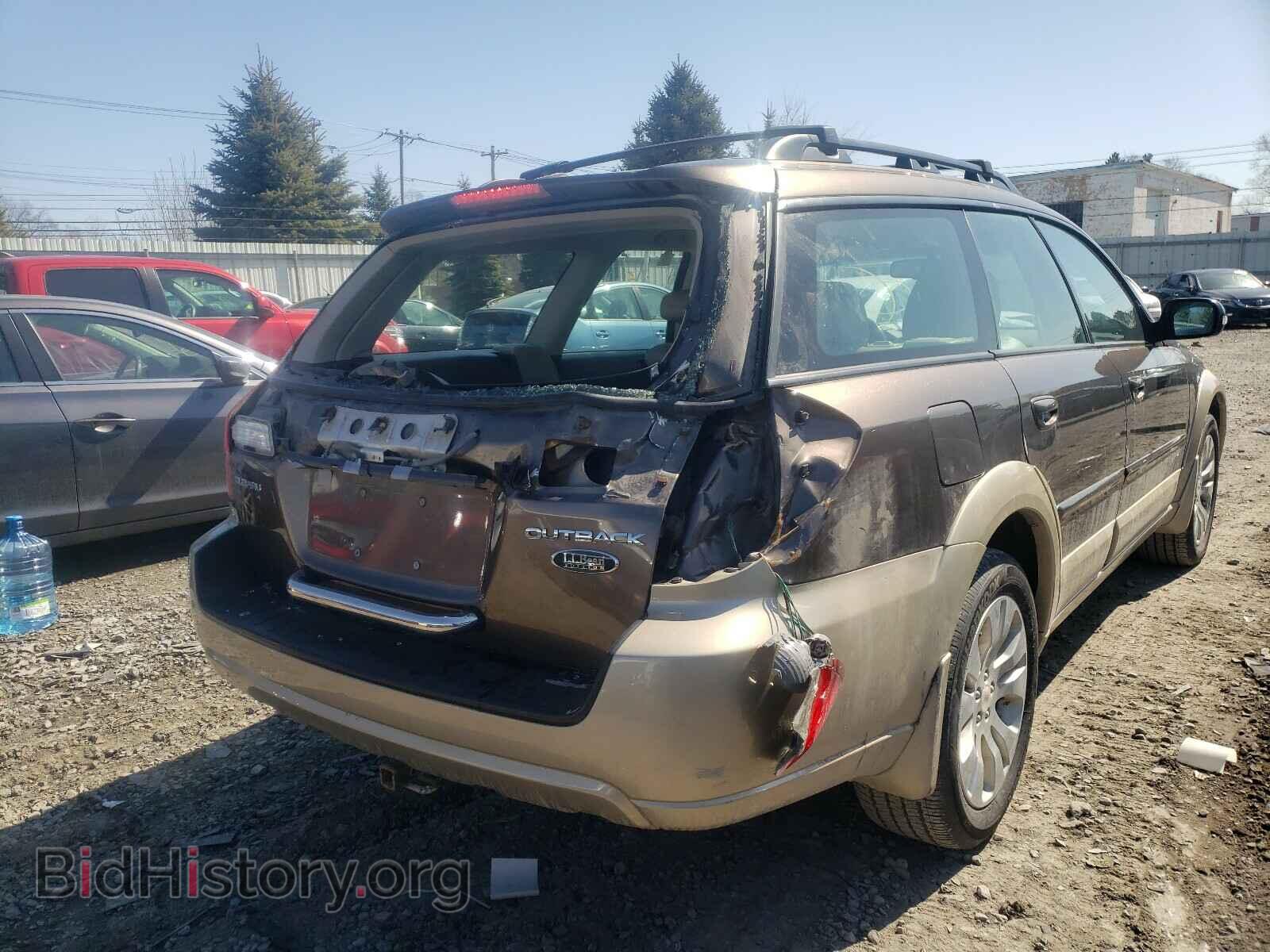 2008 SUBARU OUTBACK - VIN: 4S4BP86C984316243 - Фото 4
