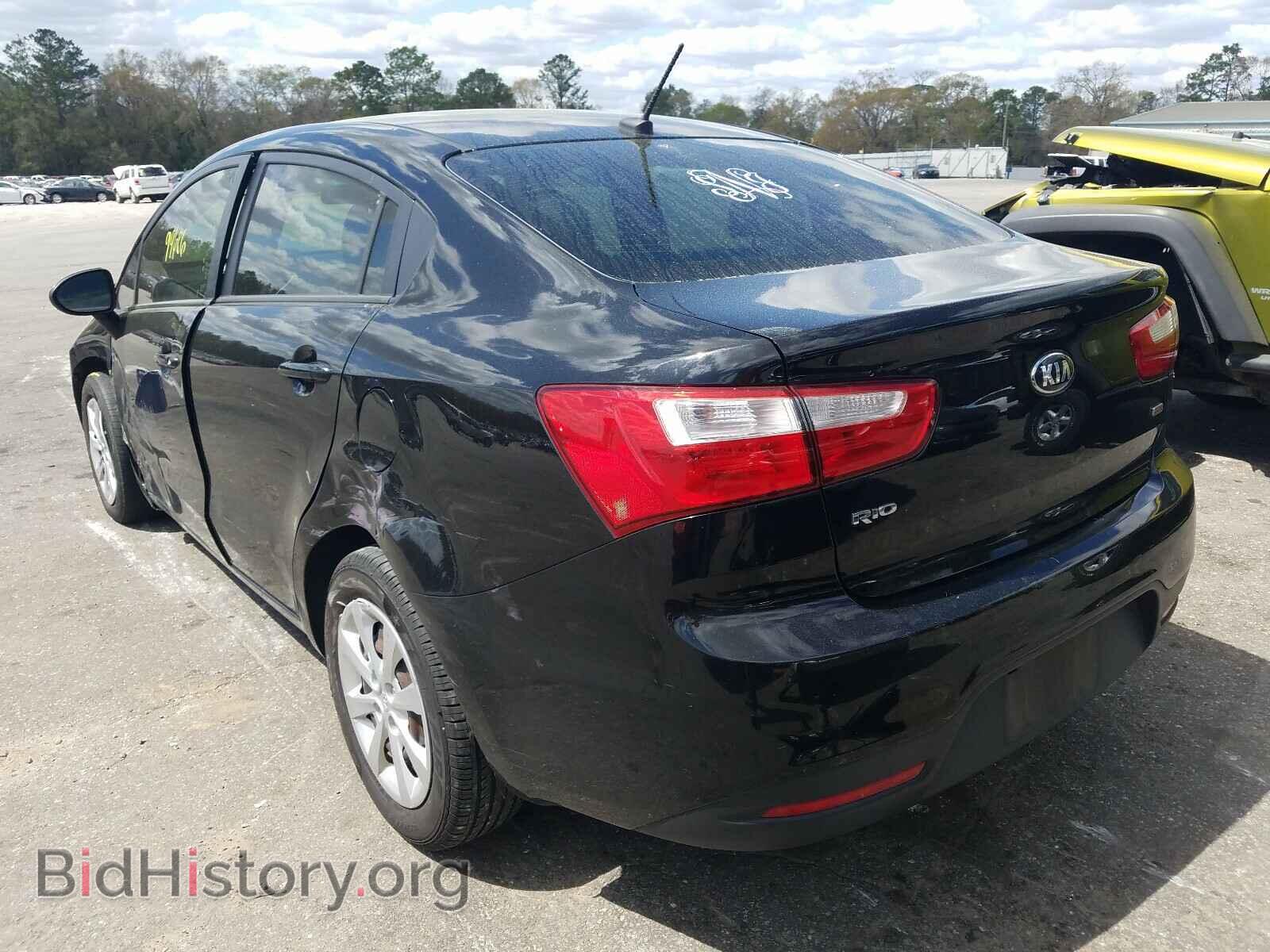 2014 KIA RIO - VIN: KNADM4A38E6400105 - Фото 3