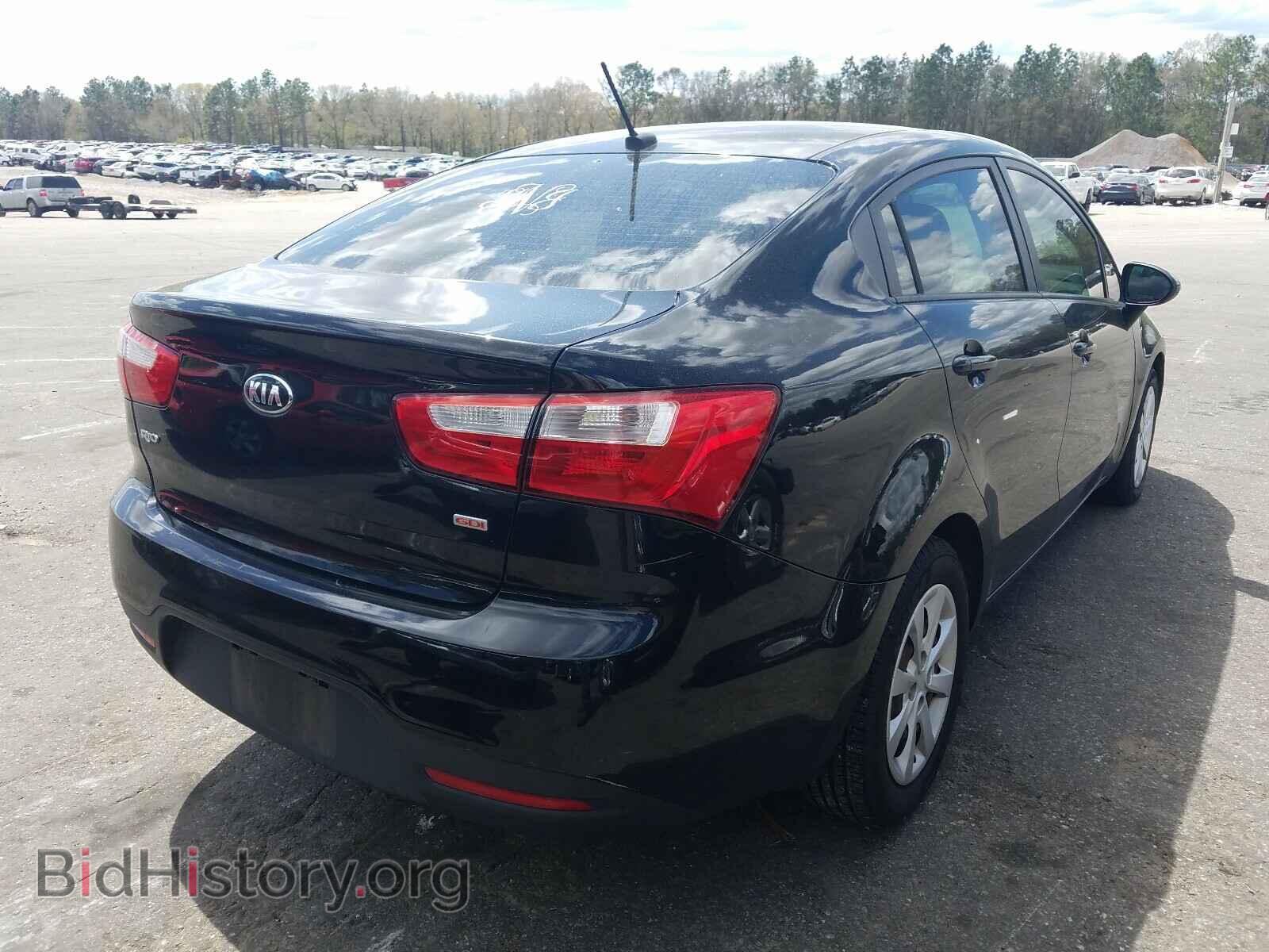 2014 KIA RIO - VIN: KNADM4A38E6400105 - Фото 4