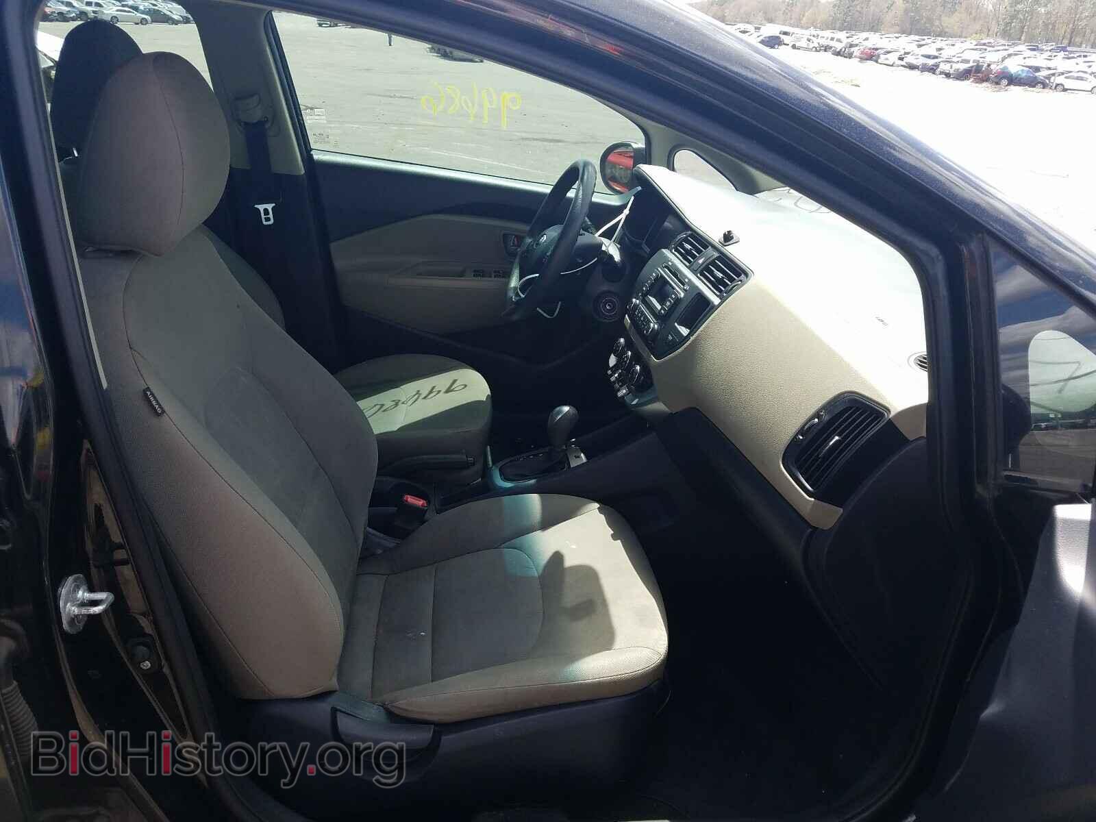 2014 KIA RIO - VIN: KNADM4A38E6400105 - Фото 5