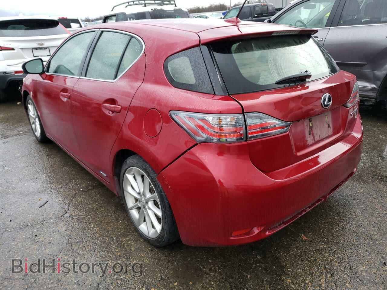 2012 LEXUS CT 200 - VIN: JTHKD5BH3C2101215 - Фото 2