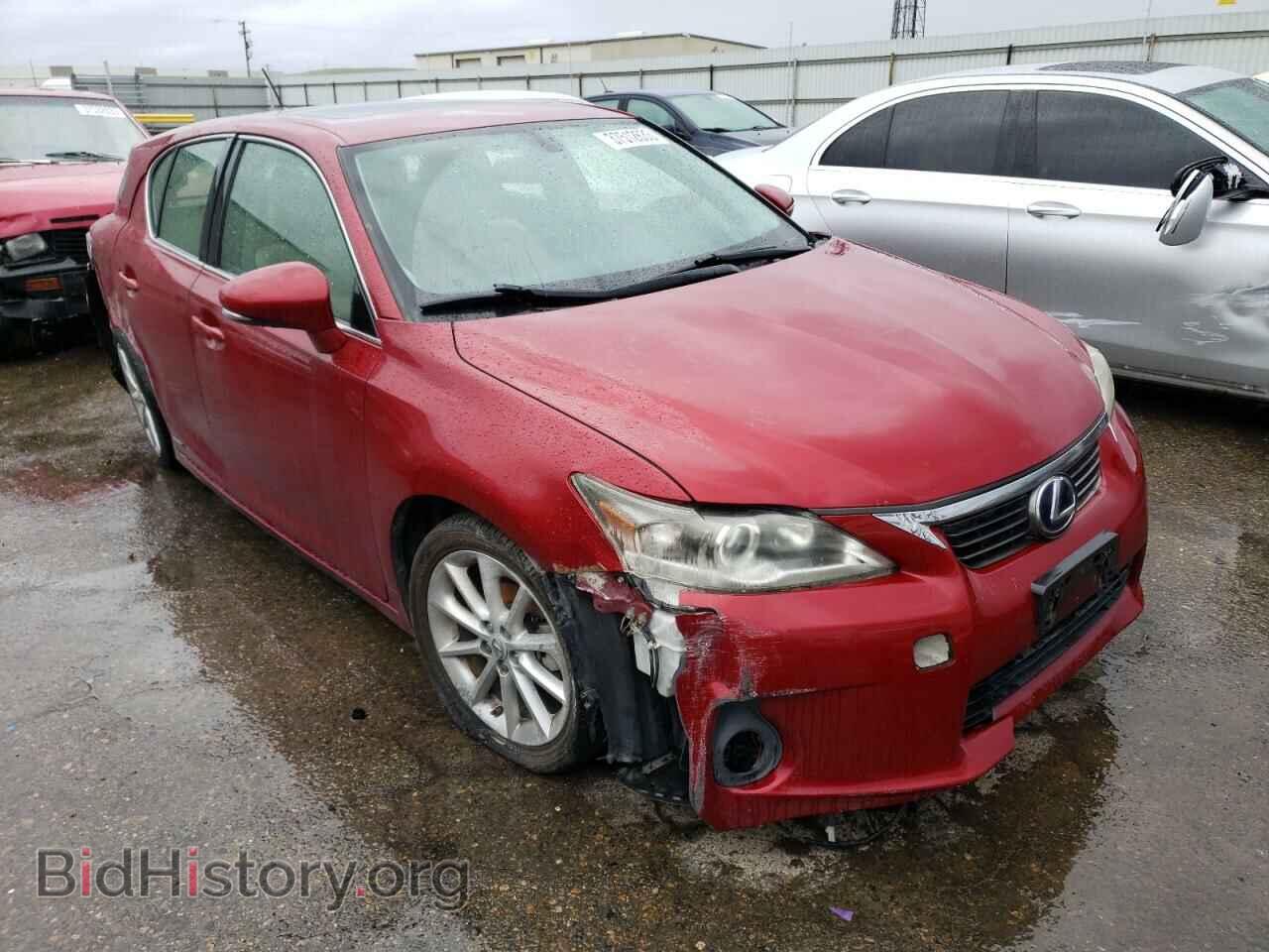 2012 LEXUS CT 200 - VIN: JTHKD5BH3C2101215 - Фото 4