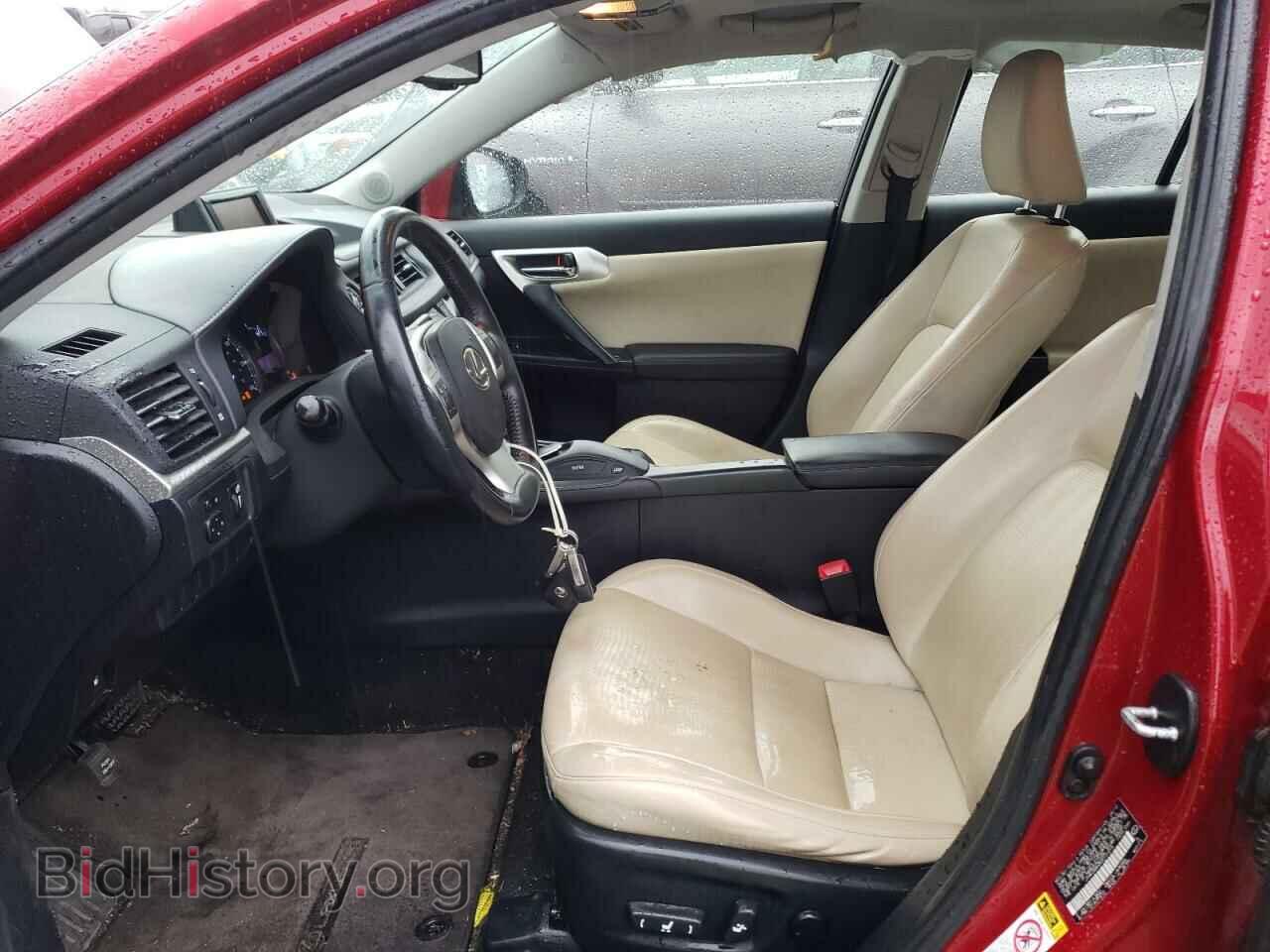 2012 LEXUS CT 200 - VIN: JTHKD5BH3C2101215 - Фото 7