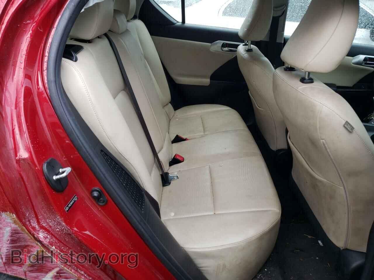 2012 LEXUS CT 200 - VIN: JTHKD5BH3C2101215 - Фото 10