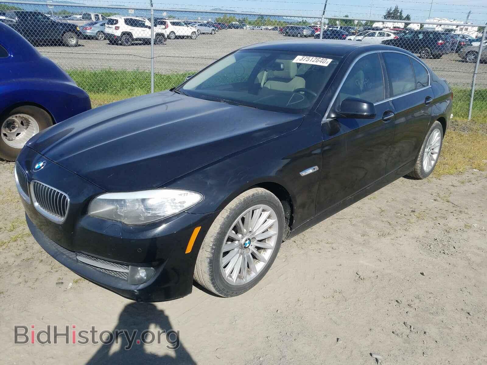 2012 BMW 5 SERIES - VIN: WBAFR7C55CC815519 - Фото 2