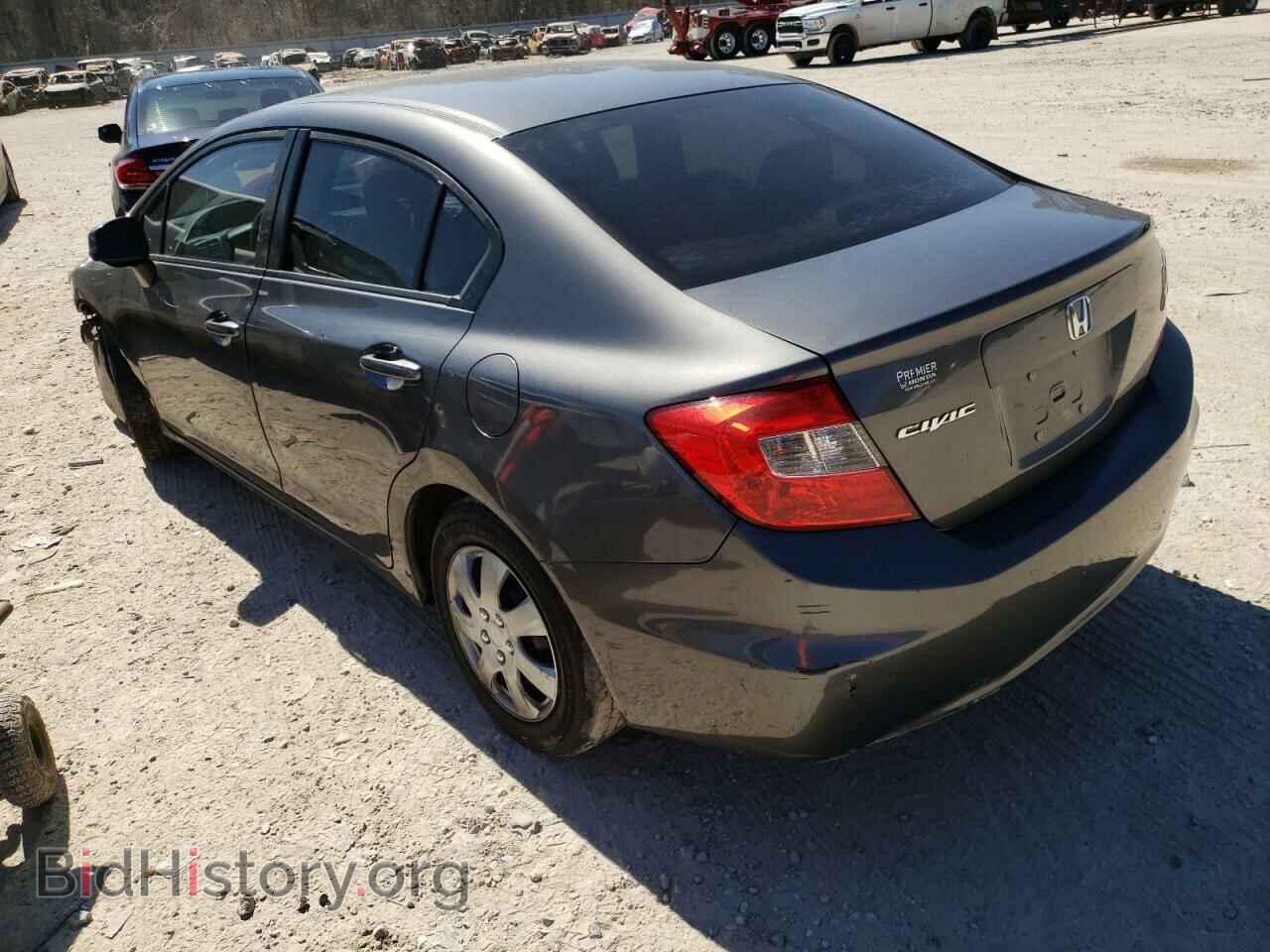 2012 HONDA CIVIC - VIN: 2HGFB2F50CH611649 - Фото 3