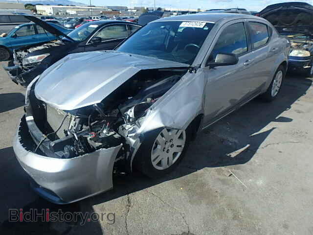 2014 DODGE AVENGER - VIN: 1C3CDZAB6EN217573 - Фото 2