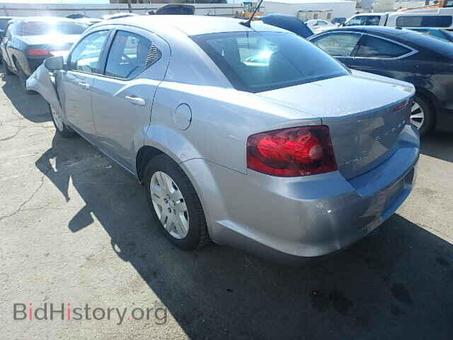2014 DODGE AVENGER - VIN: 1C3CDZAB6EN217573 - Фото 3