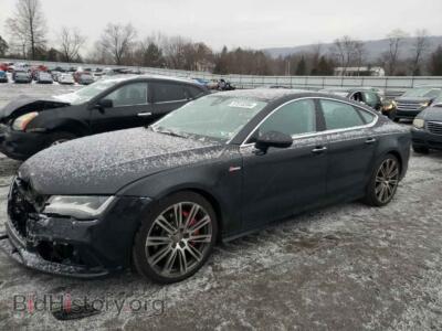 2012 Audi A7 A7 Prestig, черный — VIN WAUSGAFC4CN030781, Copart
