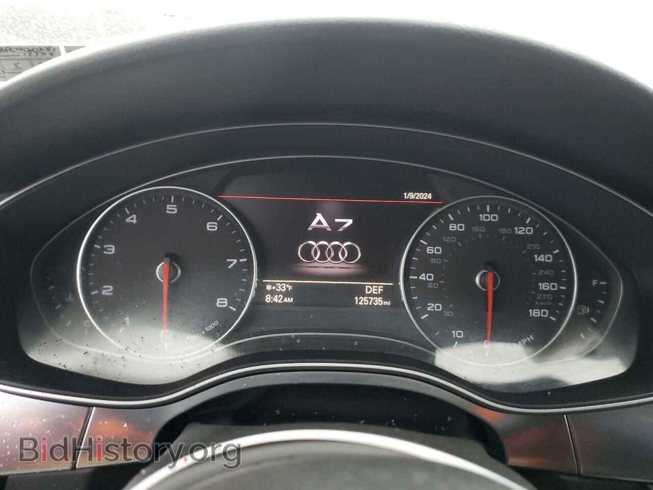 2012 AUDI A7 - VIN: WAUSGAFC4CN030781 - Фото 9