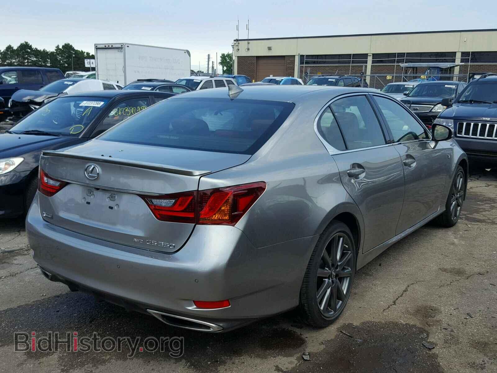 2015 LEXUS GS350 - VIN: JTHCE1BL5FA005658 - Фото 4