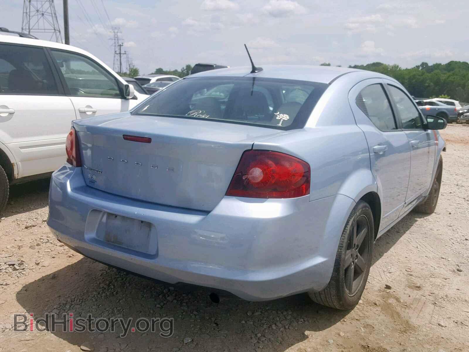 2013 DODGE AVENGER - VIN: 1C3CDZAB4DN607067 - Фото 4