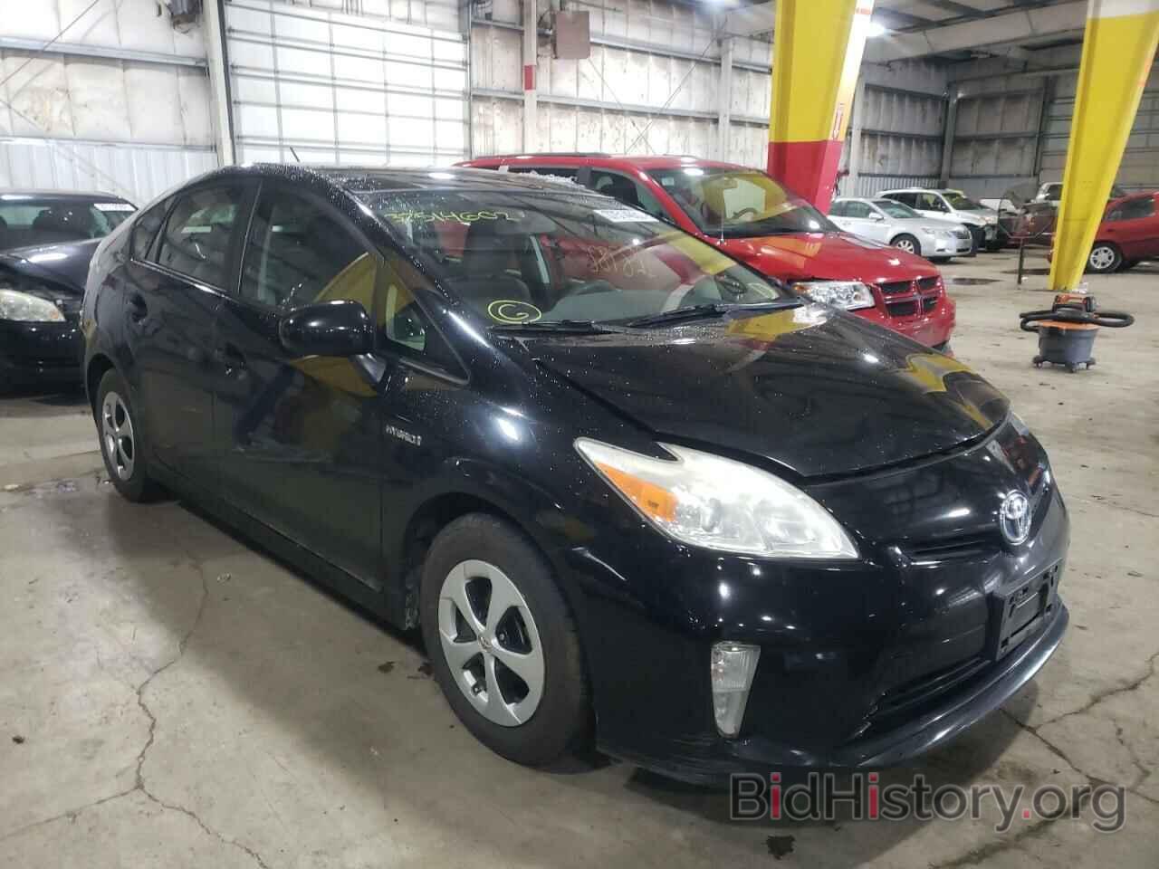 Photo JTDKN3DU0C1598839 - TOYOTA PRIUS 2012