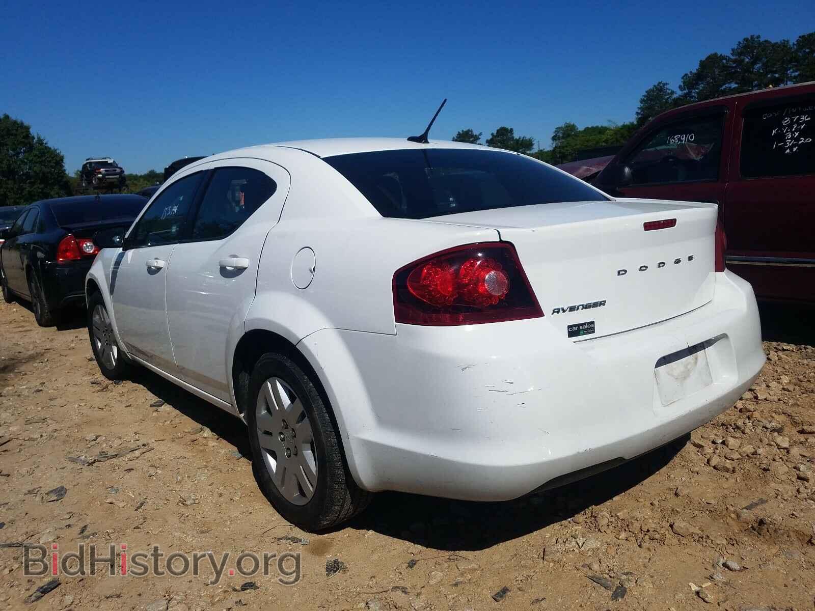 2013 DODGE AVENGER - VIN: 1C3CDZAB5DN591946 - Фото 3