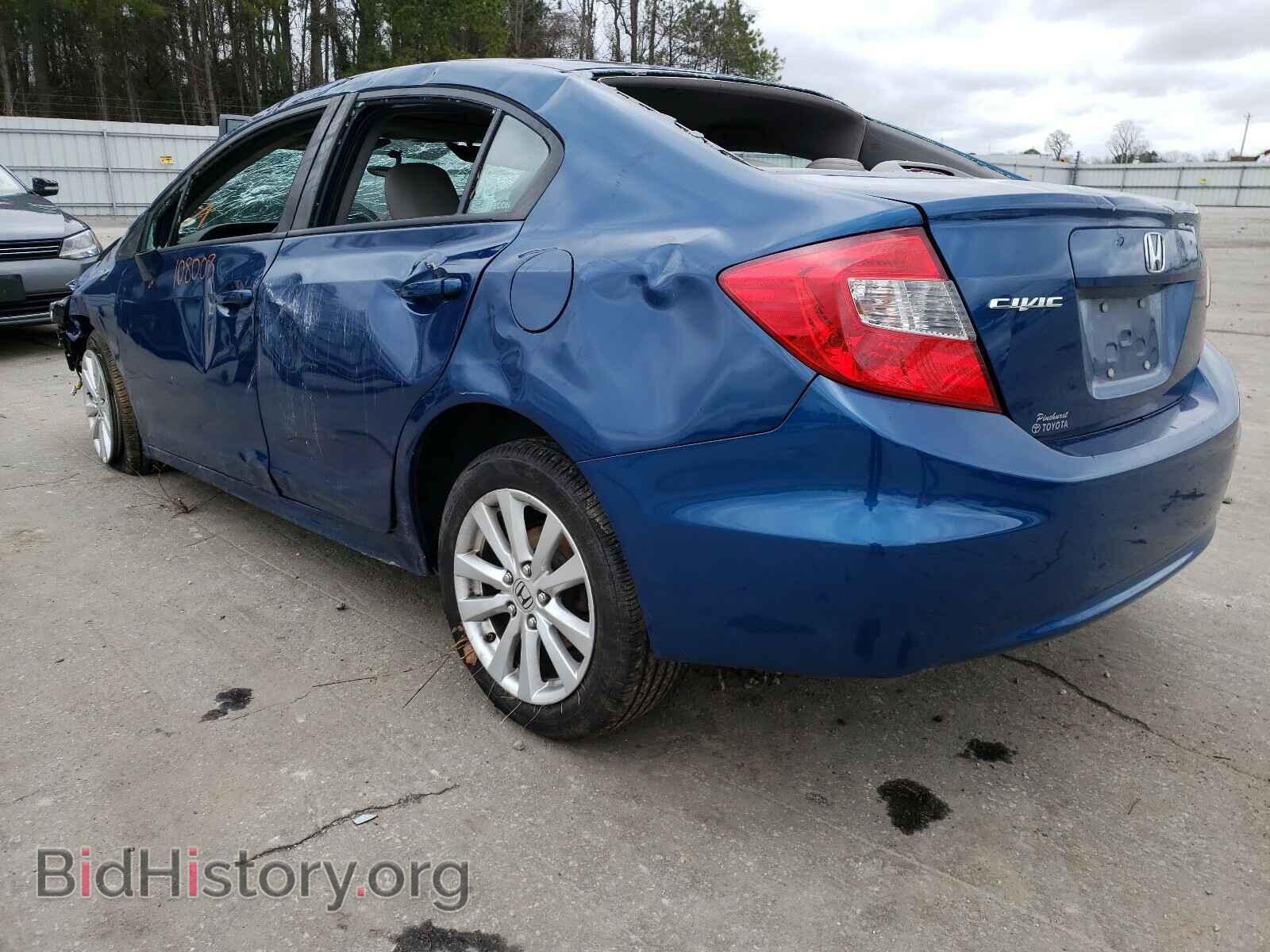 2012 HONDA CIVIC - VIN: 19XFB2F92CE337075 - Фото 3