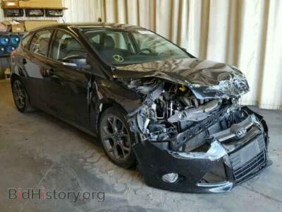 2014 Ford FOCUS, черный — VIN 1FADP3K20EL162106, Copart