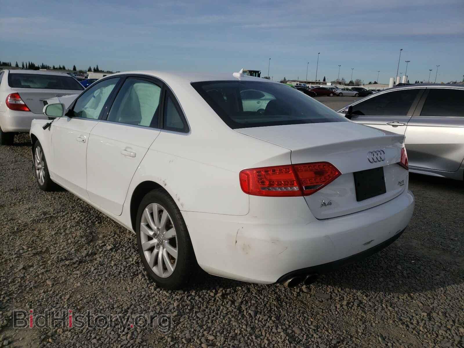 2012 AUDI A4 - VIN: WAUBFAFL8CA095157 - Photo 3