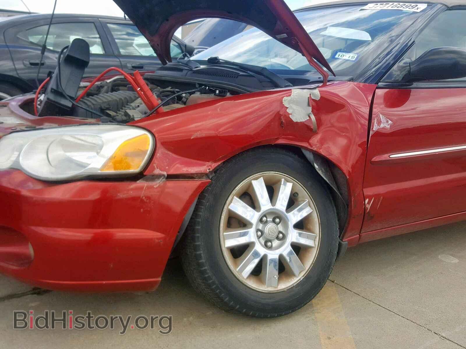 2004 CHRYSLER SEBRING - VIN: 1C3EL65R54N190236 - Фото 9