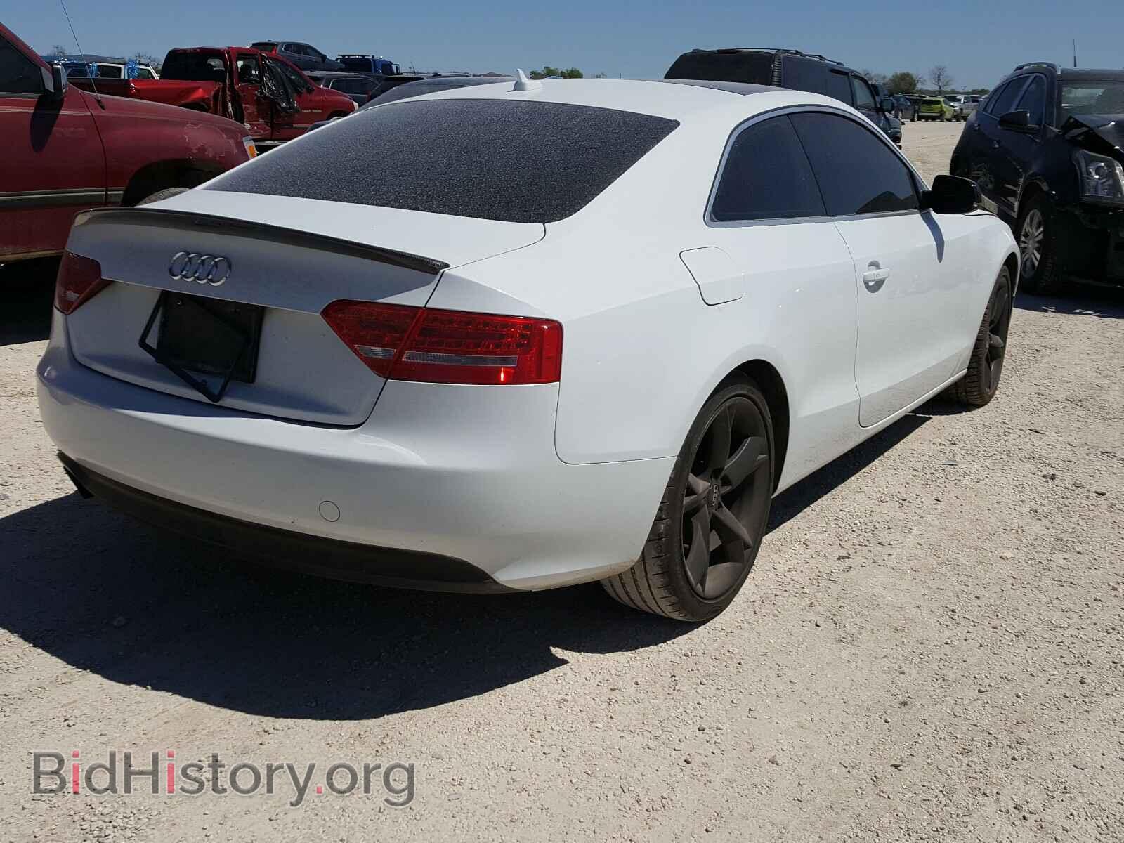 2012 AUDI A5 - VIN: WAULFAFR5CA040318 - Photo 4
